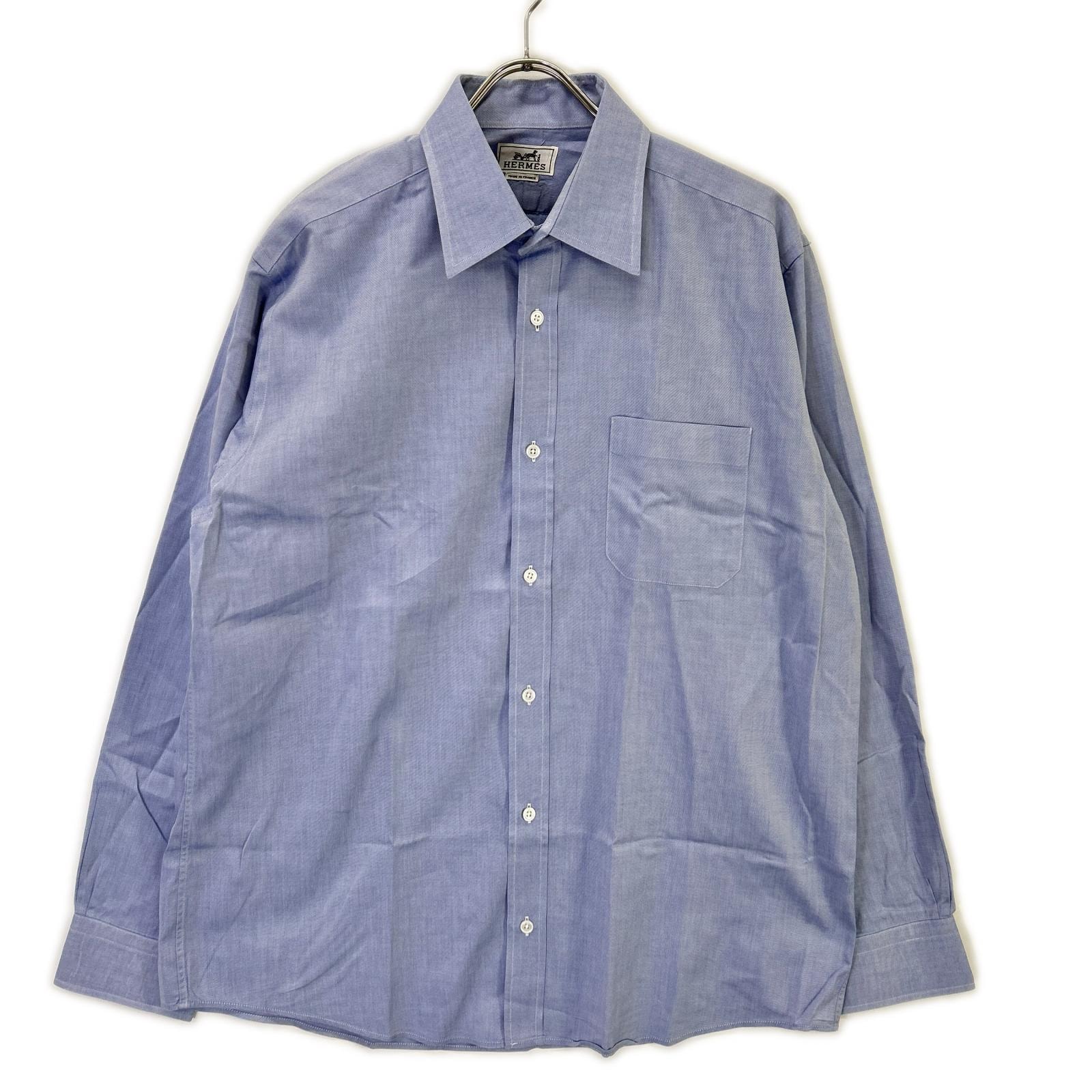 エルメス 【美品】セリエボタン 長袖シャツ 41/16