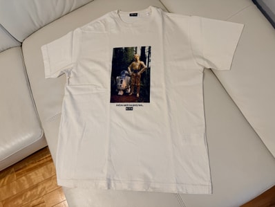 Kith x STAR WARS Droids Vintage Tee "Sandrift"