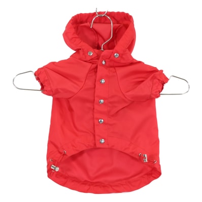 プラダ 【即決/国内正規】2YX004 2DMI フード付 Re-Nylon トライアングルロゴ ドッグレインコート S