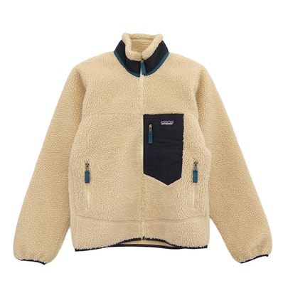 patagonia パタゴニア ジャケット 19AW 23056 Classic Retro-X Jacket クラシック レトロエックス フリース ジャケット ベージュ系 XS【中古】