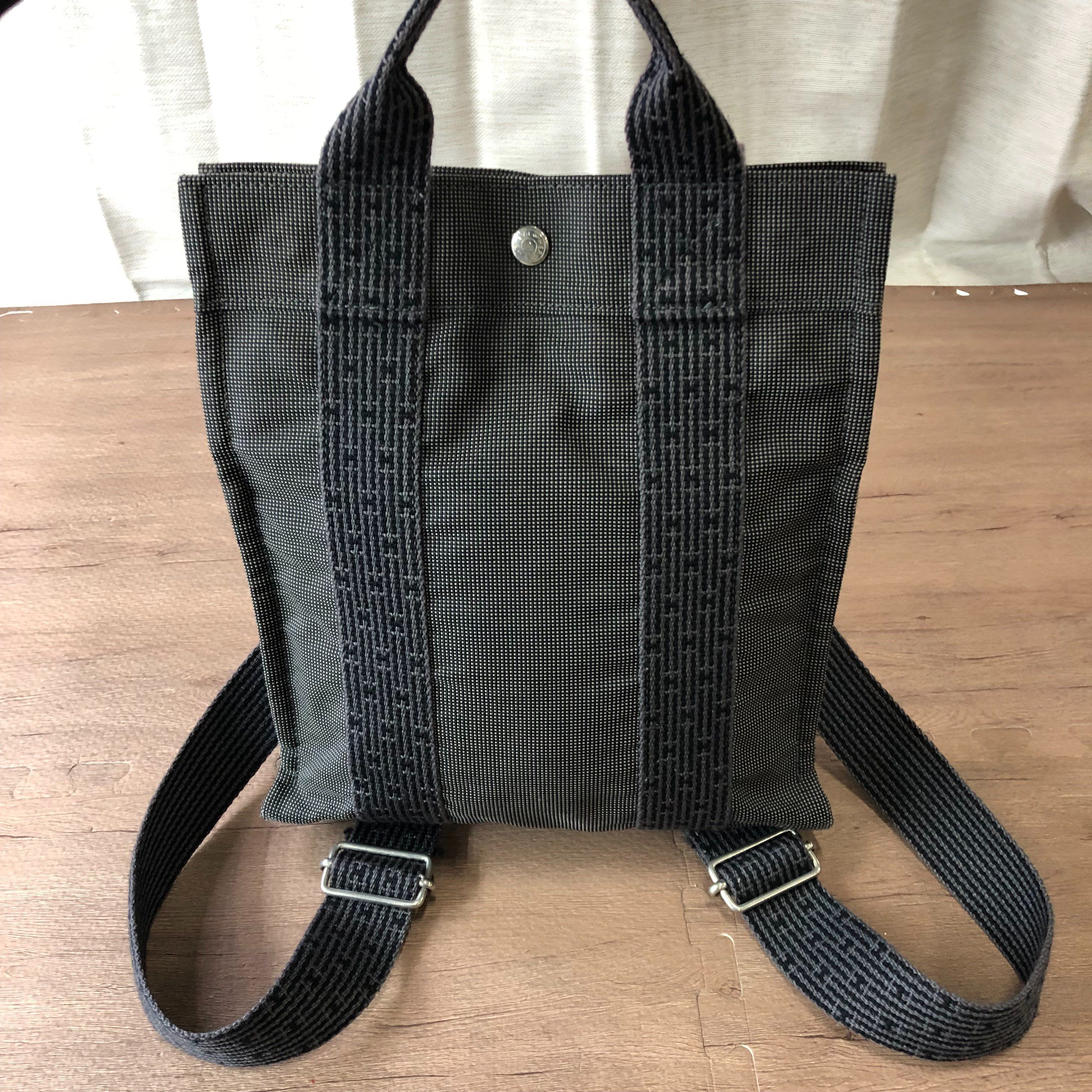 HERMES Her Line Ado Backpack "Gray"
