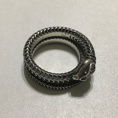 GUCCI Gucci Garden Silver Snake Ring