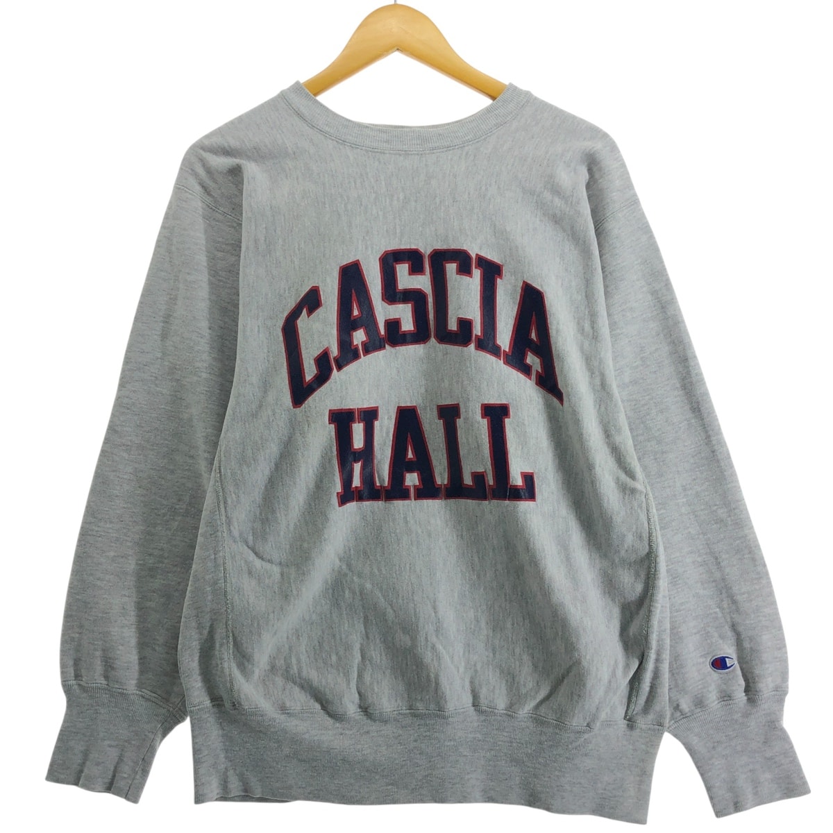 古着 90年代 チャンピオン Champion REVERSE WEAVE リバースウィーブ 刺繍タグ カレッジスウェットシャツ トレーナー USA製 メンズXL相当 ヴィンテージ/eaa534079