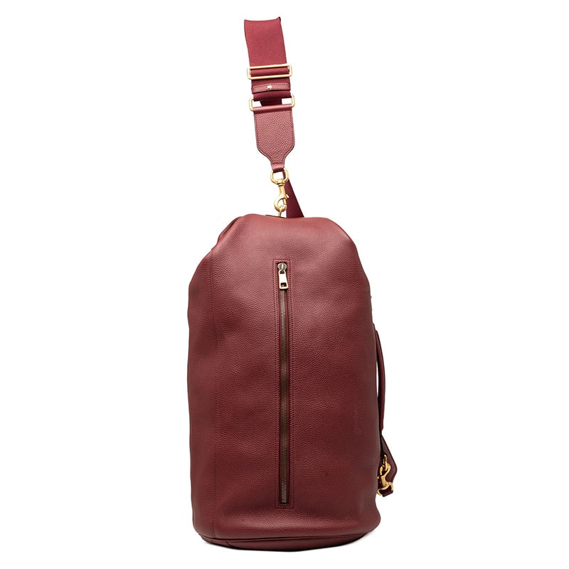 구찌 보스턴 백 바디 백 숄더백 와인 레드 보르도 가죽 여성 GUCCI [중고]