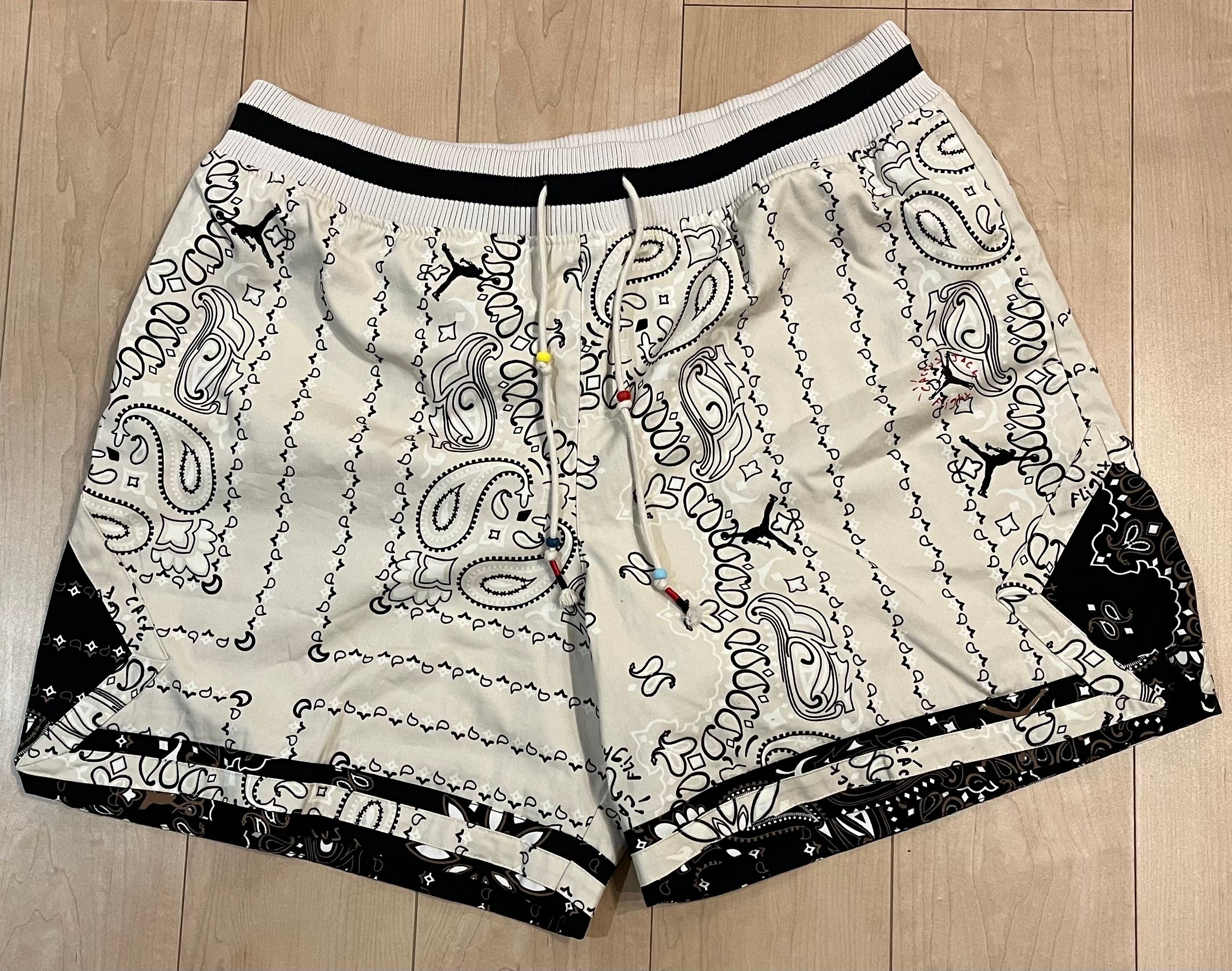 Travis Scott x Air Jordan Brand M J TS Short "Orewood/Black"