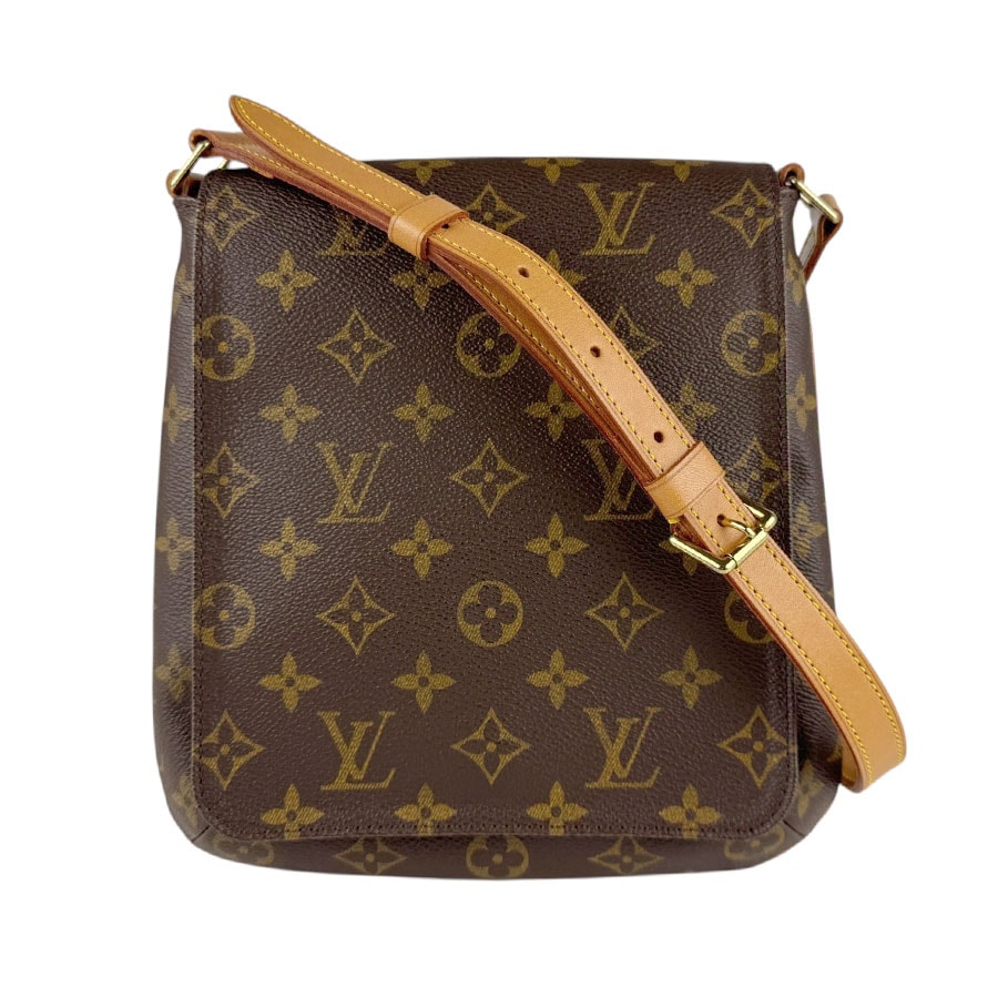 ルイ ヴィトン LOUIS VUITTON ショルダーバッグ モノグラム ミュゼットサルサ ショート モノグラムキャンバス ブラウン レディース M51258【中古】 z6906