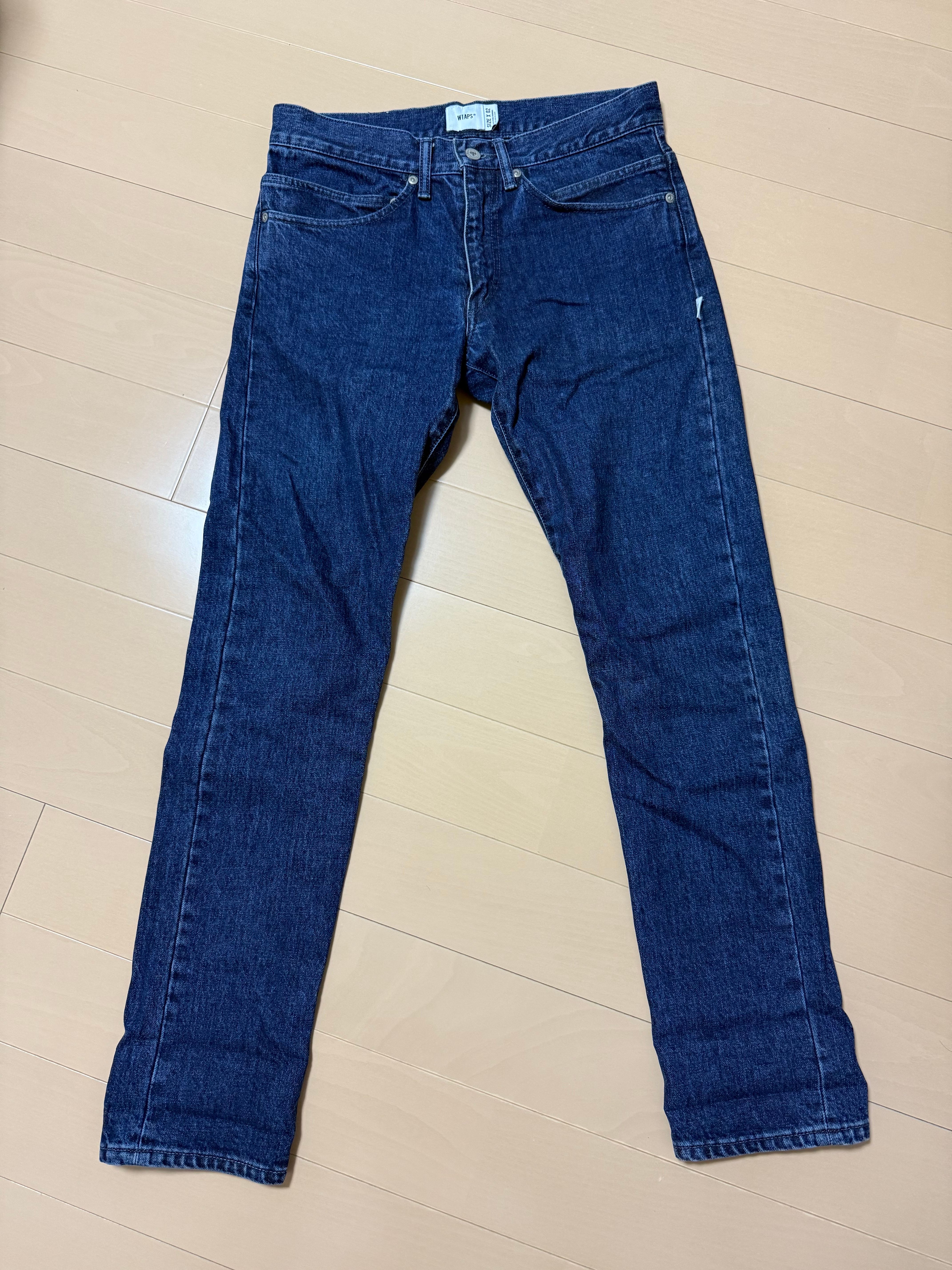 Wtaps Blues Skinny / Trousers / Cotton. Denim "Indigo"