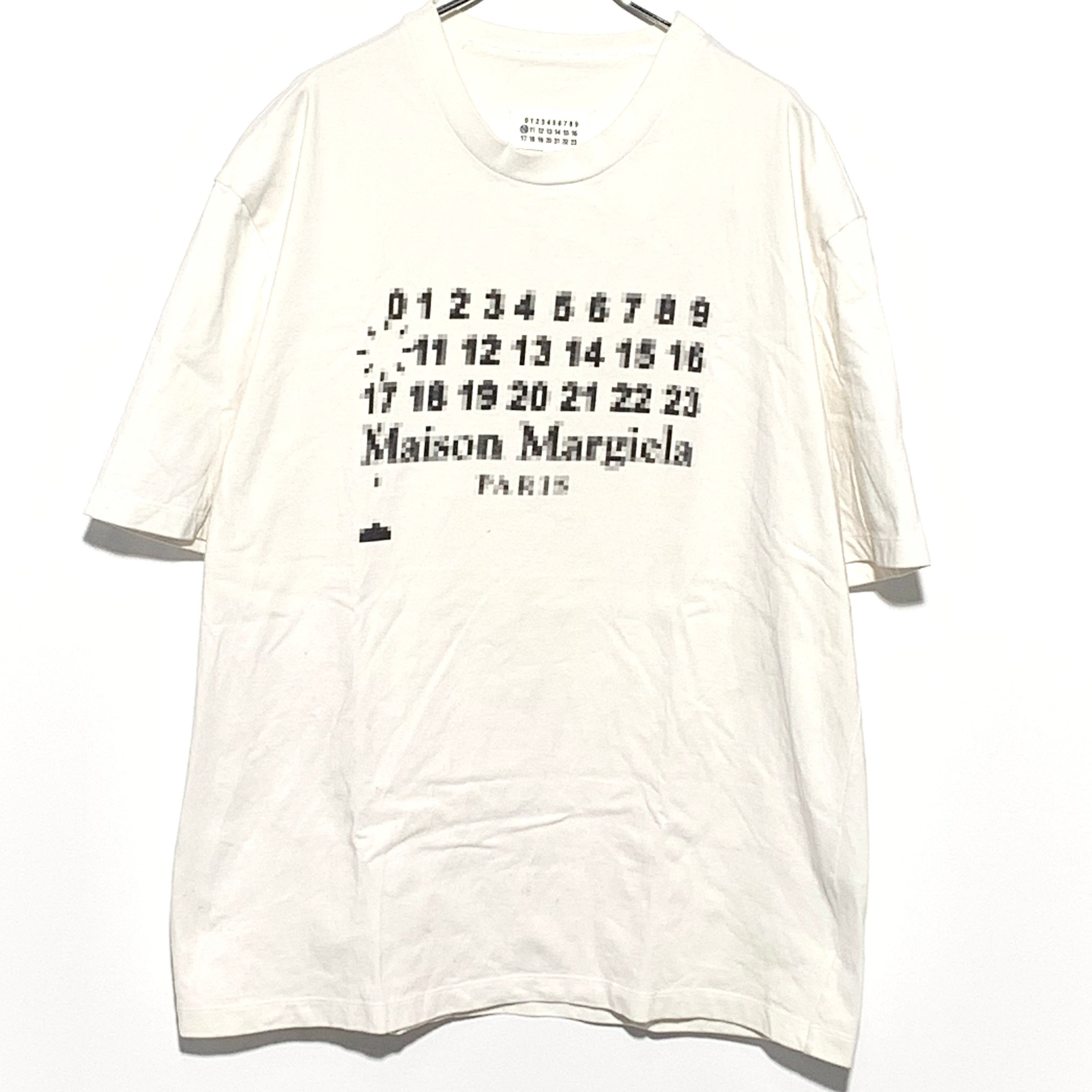 Maison Margiela モザイクインベーダーロゴ オーバーサイズTシャツ