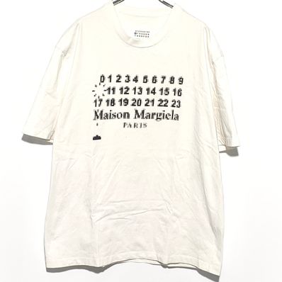 Maison Margiela モザイクインベーダーロゴ オーバーサイズTシャツ