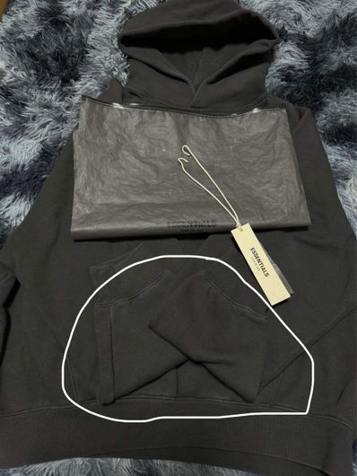 FEAR OF GOD ESSENTIALS 1977 HOODIE "Iron"