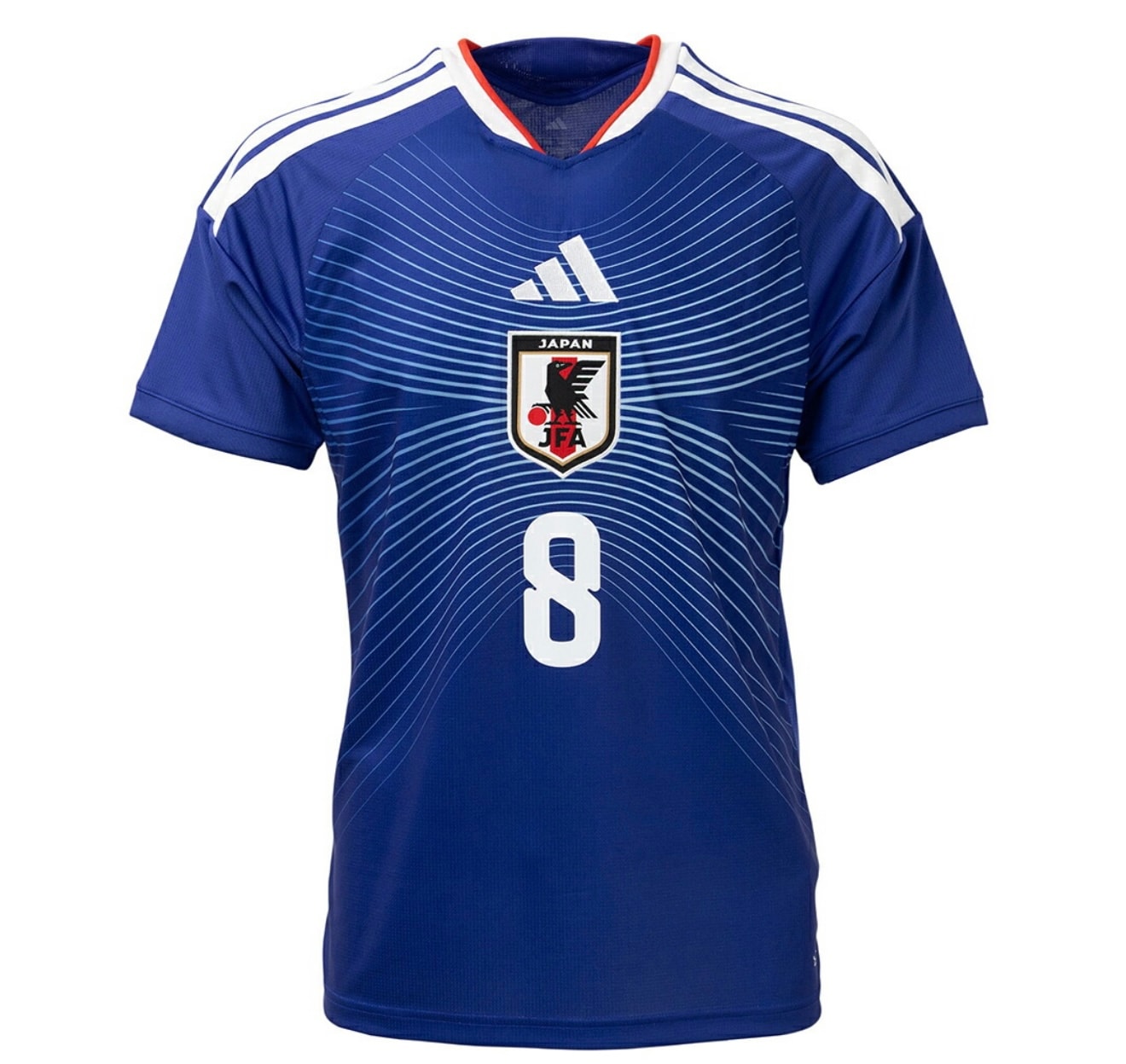 adidas Soccer Japan 2026 Home Replica Jersey #8 Takefusa Kubo "Japan Blue/Ash Blue"