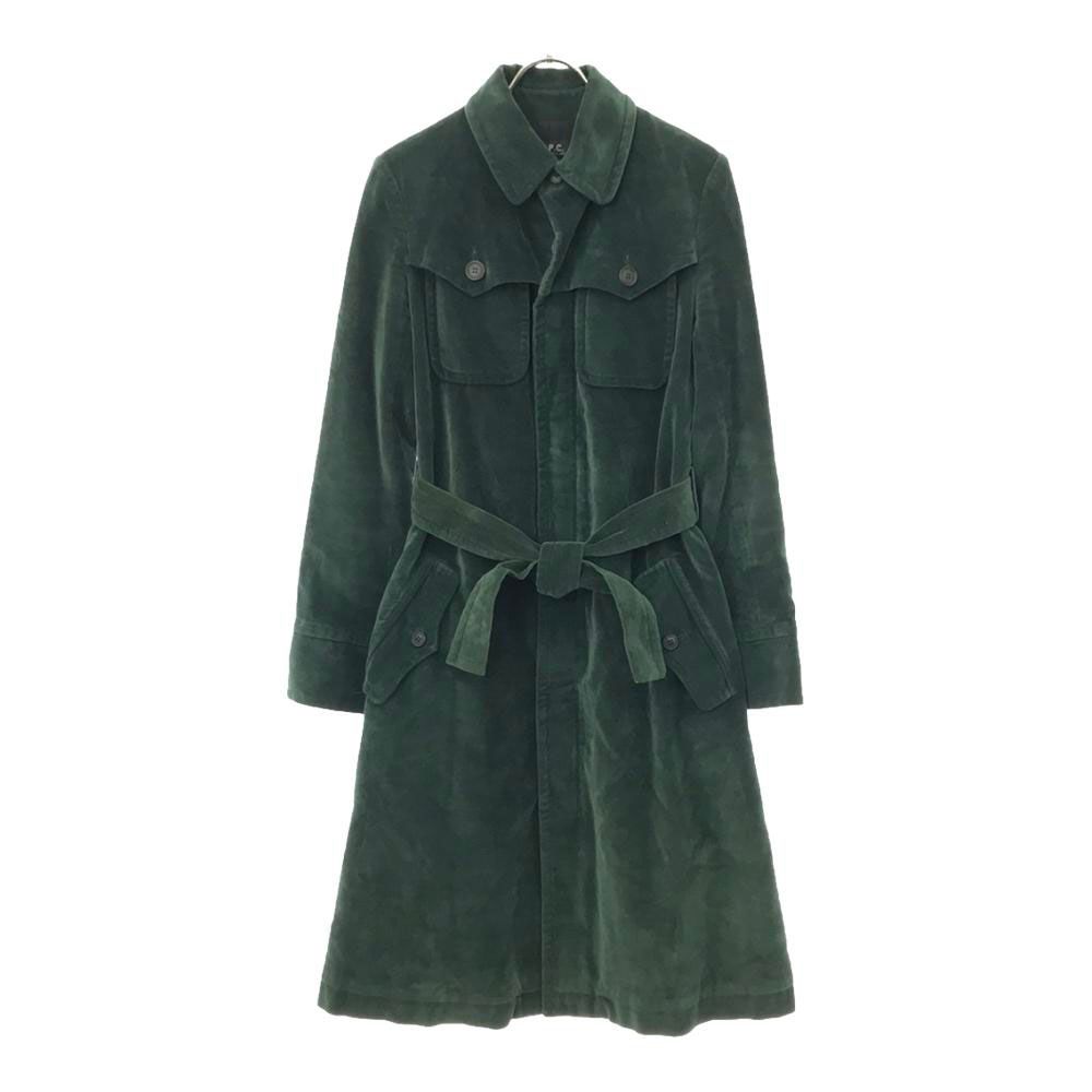 A.P.C. ベロア トレンチコート