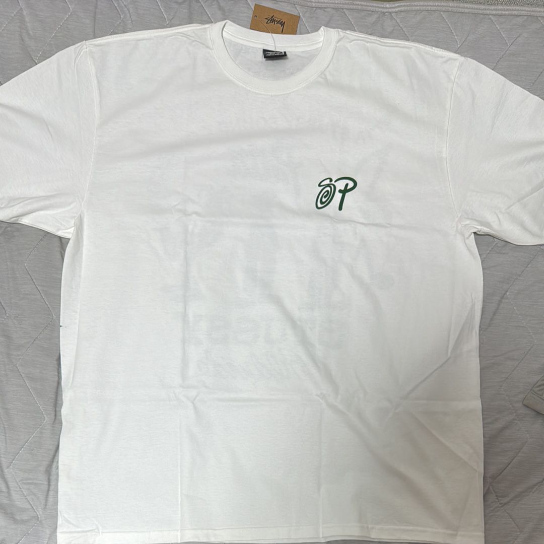 Stussy x Patta Sound Connection Tee "White"