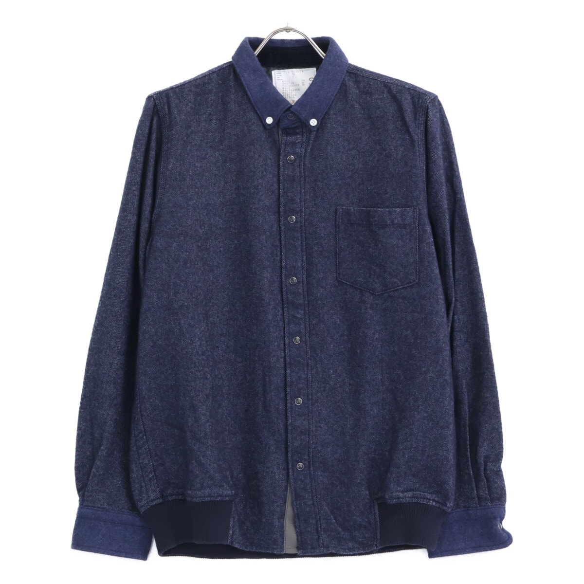 サカイ 【美品】14-00650M ボタンダウン シャツブルゾン/ 3