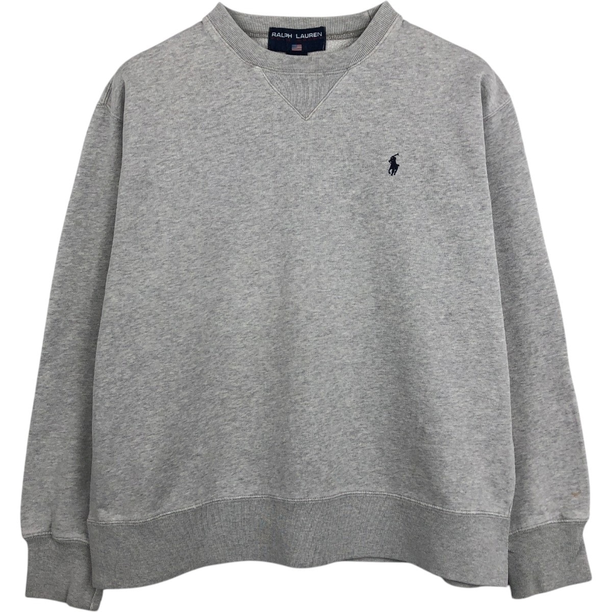 古着 90年代 ラルフローレン Ralph Lauren POLO SPORT ポロスポーツ ワンポイントロゴスウェットシャツ トレーナー USA製 メンズM相当 ヴィンテージ/eaa681594