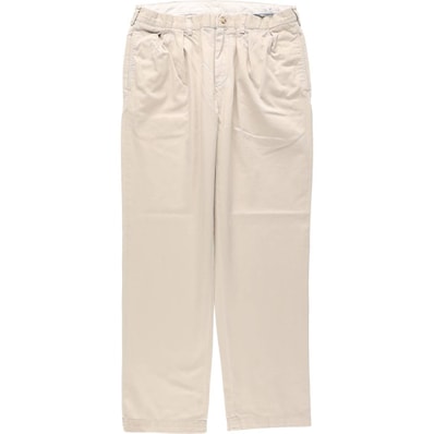 古着 ラルフローレン Ralph Lauren POLO by Ralph Lauren CLASSIC FIT ツータック チノパンツ メンズw34相当/eaa680691