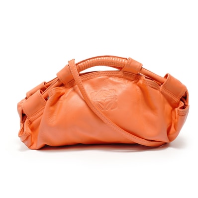 ロエベ LOEWE アナグラム 2WAY レザー ショルダーバッグ【中古】