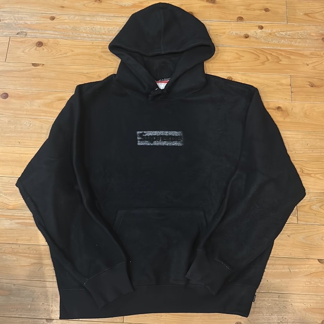 Supreme Inside Out Box Logo Hooded Sweatshirt "Black"