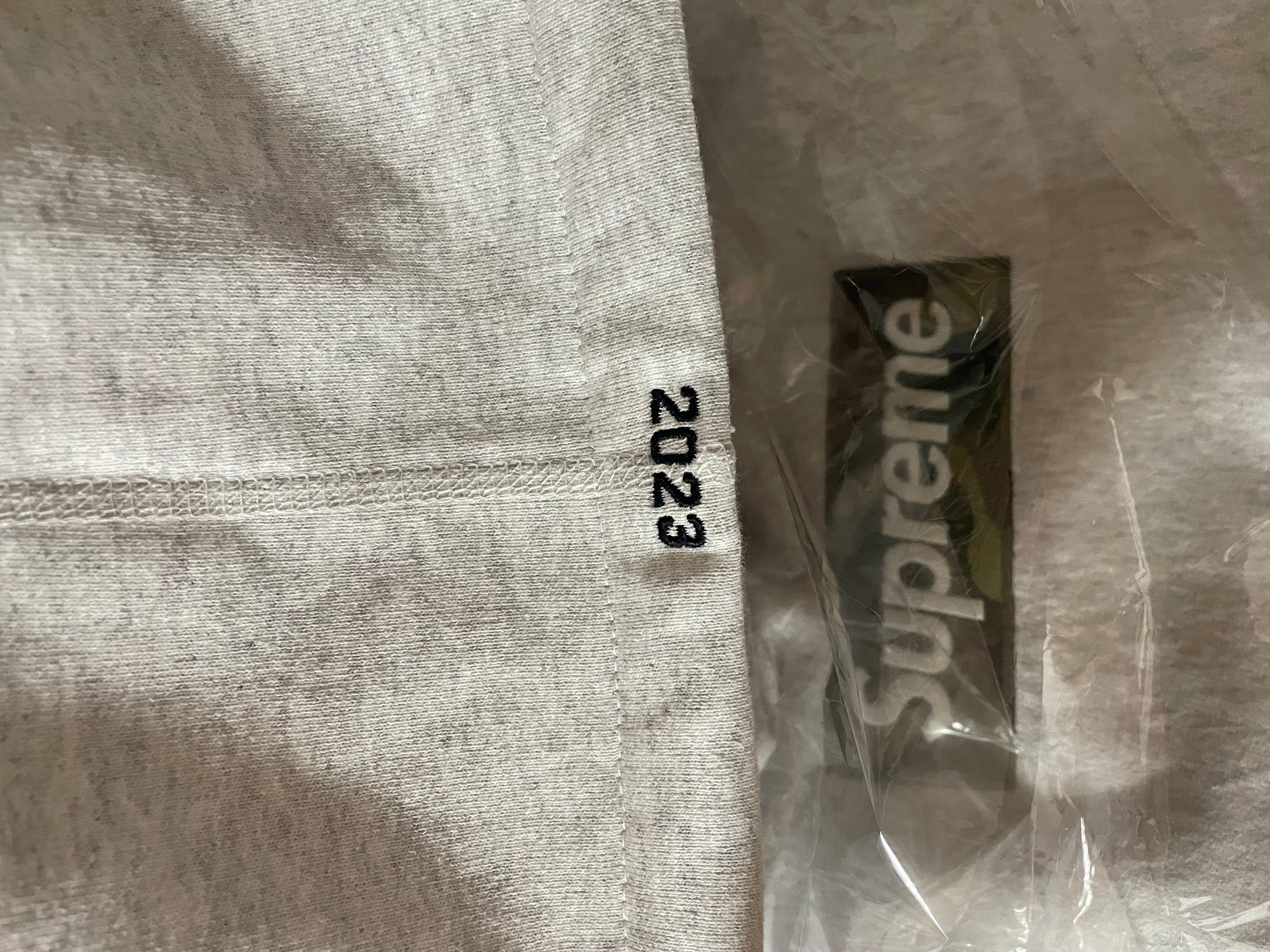 Supreme Box Logo Hooded Sweatshirt "Ash Grey" (23FW)