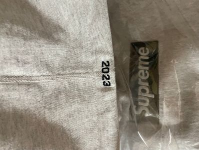 Supreme Box Logo Hooded Sweatshirt "Ash Grey" (23FW)