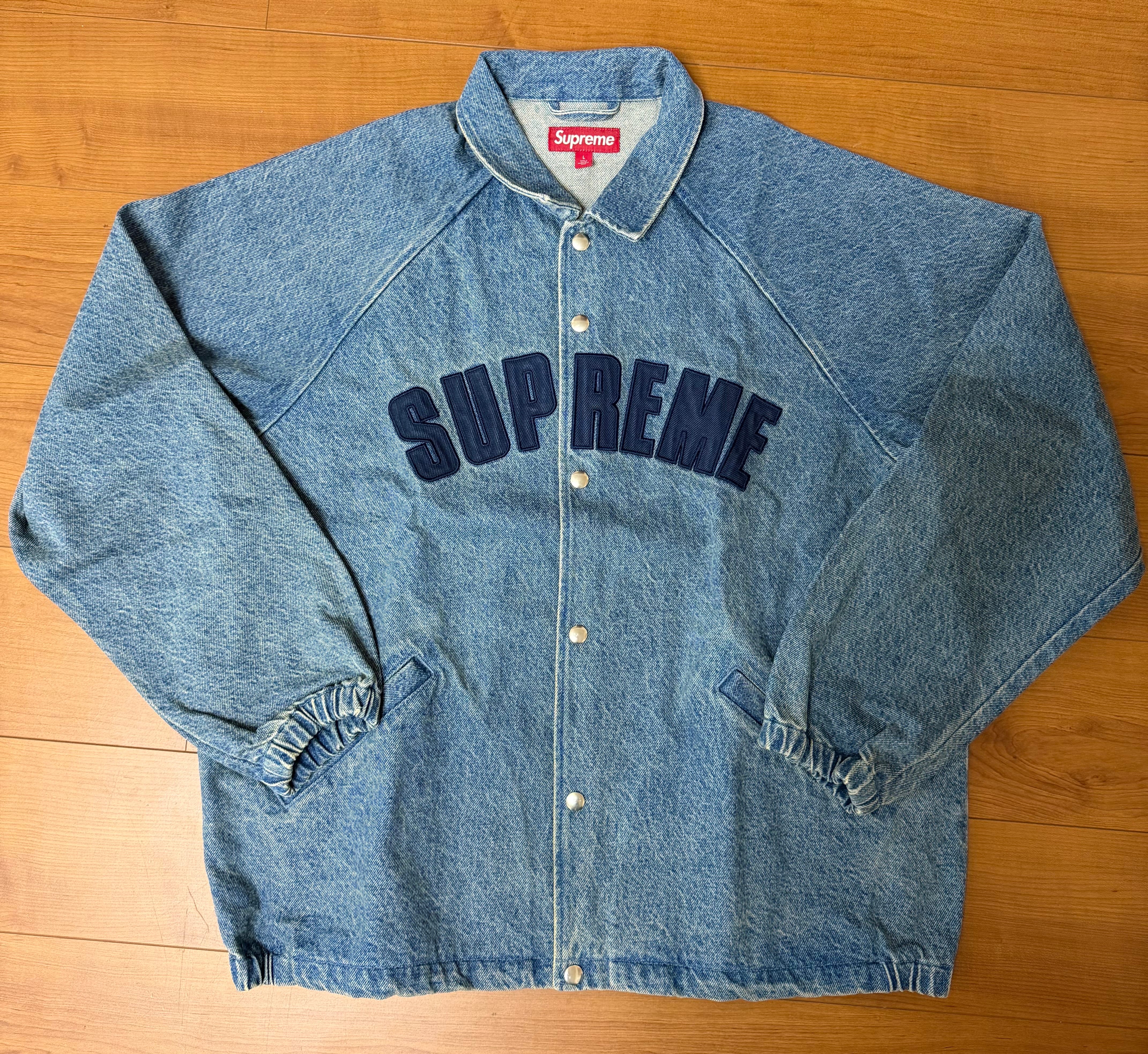 Supreme Arc Denim Coaches Jacket 