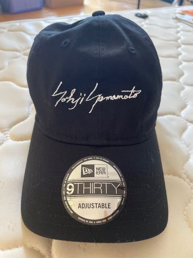 NEW ERA x Yohji Yamamoto FW22 Signature Logo 9Thirty "Black"