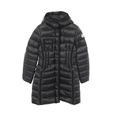 モンクレール MONCLER HERMINE ダウンジャケット 衣料品 アウター ナイロン レディース ブラック系 【中古】