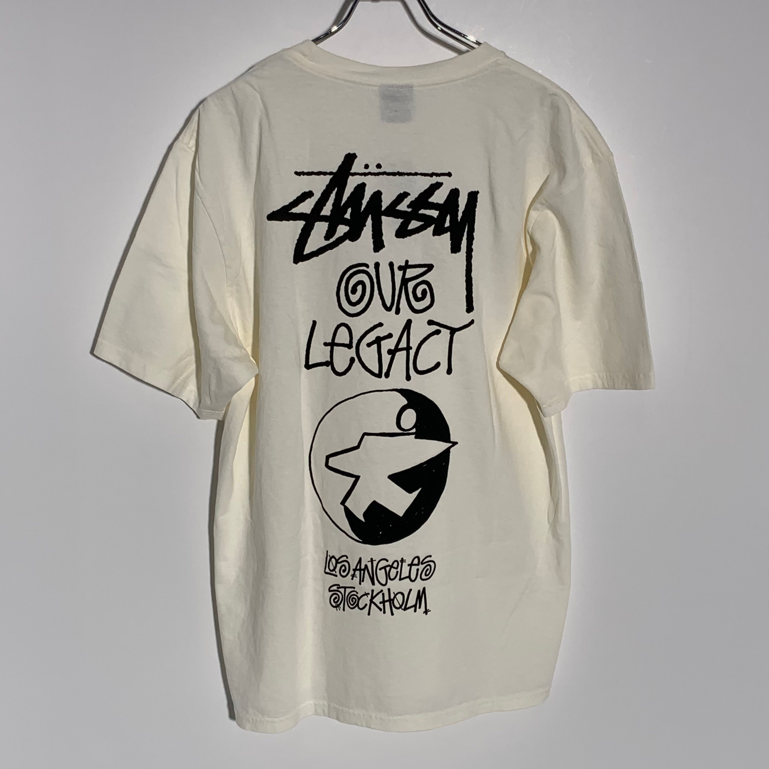 Stussy x Our Legacy Work Shop Surfman Tee Pigment Dyed "Natural"