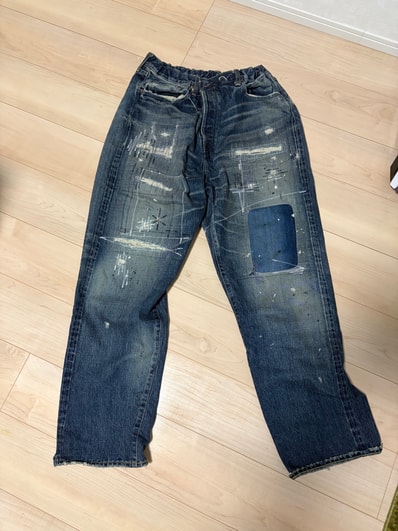 SAPEur Lot.5550XX "Reboot" Remake Denim Pants "Indigo"