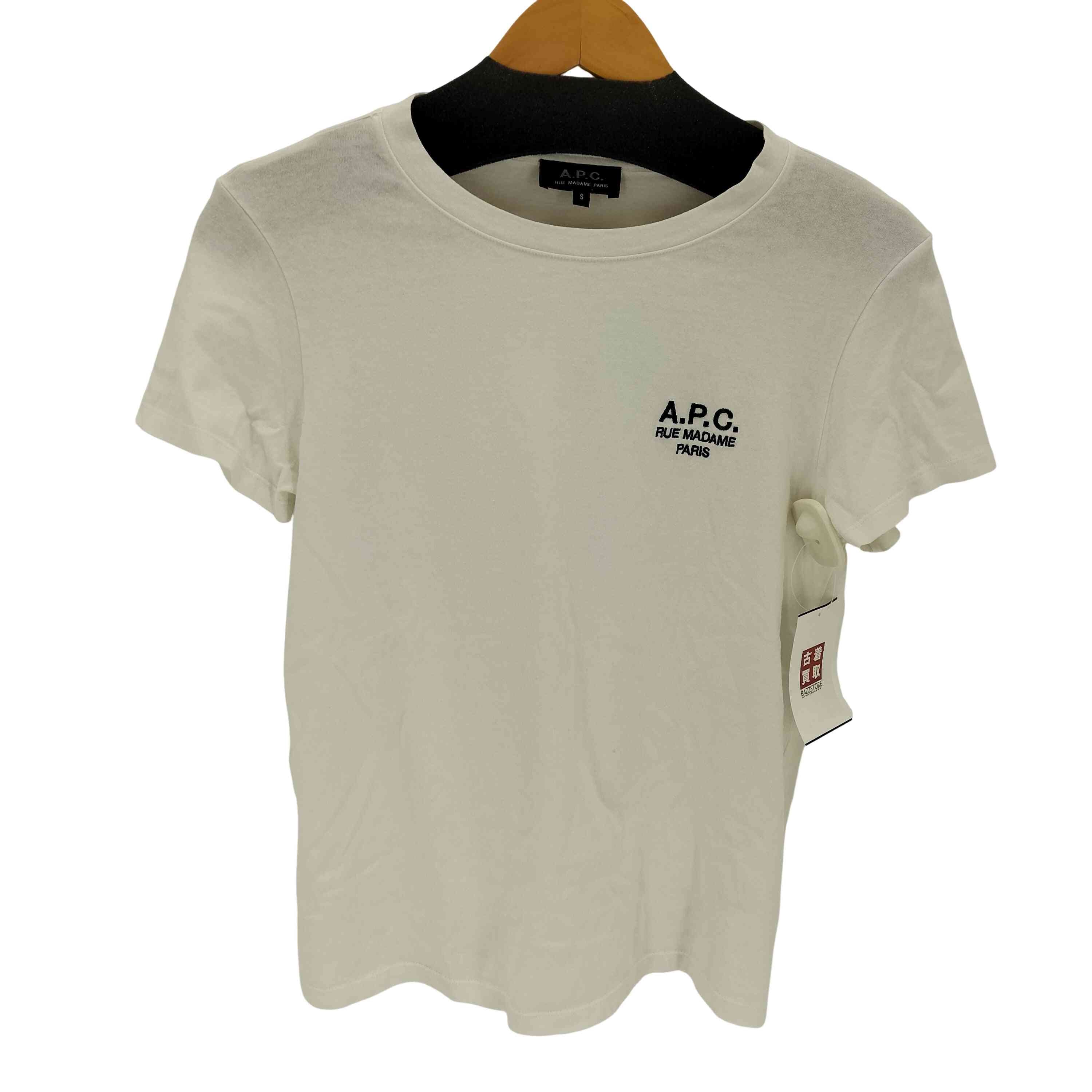 ロゴ刺繍 S/SボックスTシャツ【1142365965392】