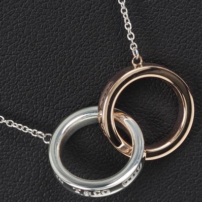 ティファニー 1837 インターロッキング サークル レディースネックレス