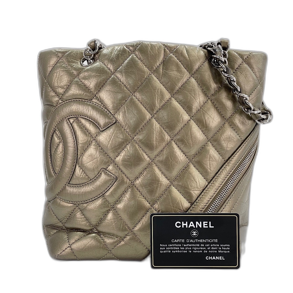 シャネル CHANEL カンボンライン ショルダーバッグ【中古】