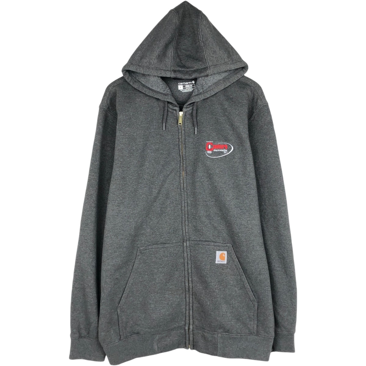 古着 カーハート Carhartt Loose Fit アドバタイジング スウェットプルオーバーパーカー メンズL相当/eaa632978