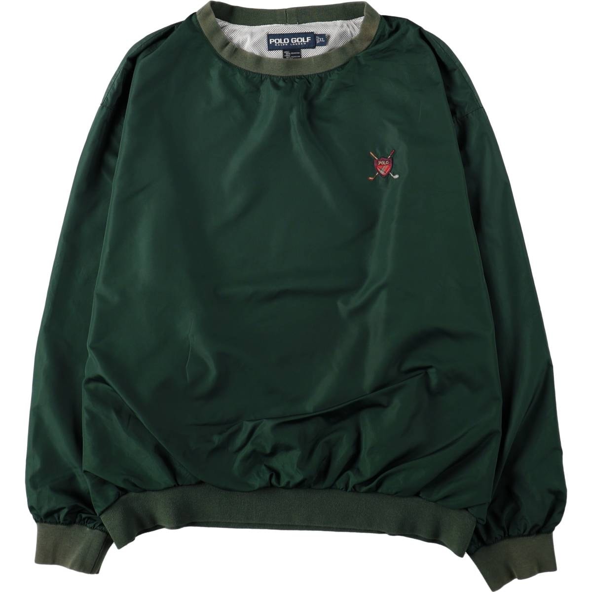 古着 ラルフローレン Ralph Lauren POLO GOLF ポロゴルフ ウォームアッププルオーバー メンズXL相当/eaa671819
