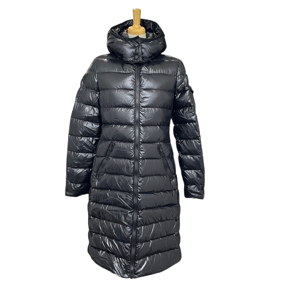 モンクレール MONCLER MOKA モカ ロング アパレル アウター ダウン ダウンジャケット ナイロン 999 ブラック 新品同様