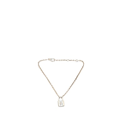 ルイ ヴィトン ユニセフ ブラスレ ロックイット ブレスレット Q95450 SV925 シルバー レディース LOUIS VUITTON 【中古】