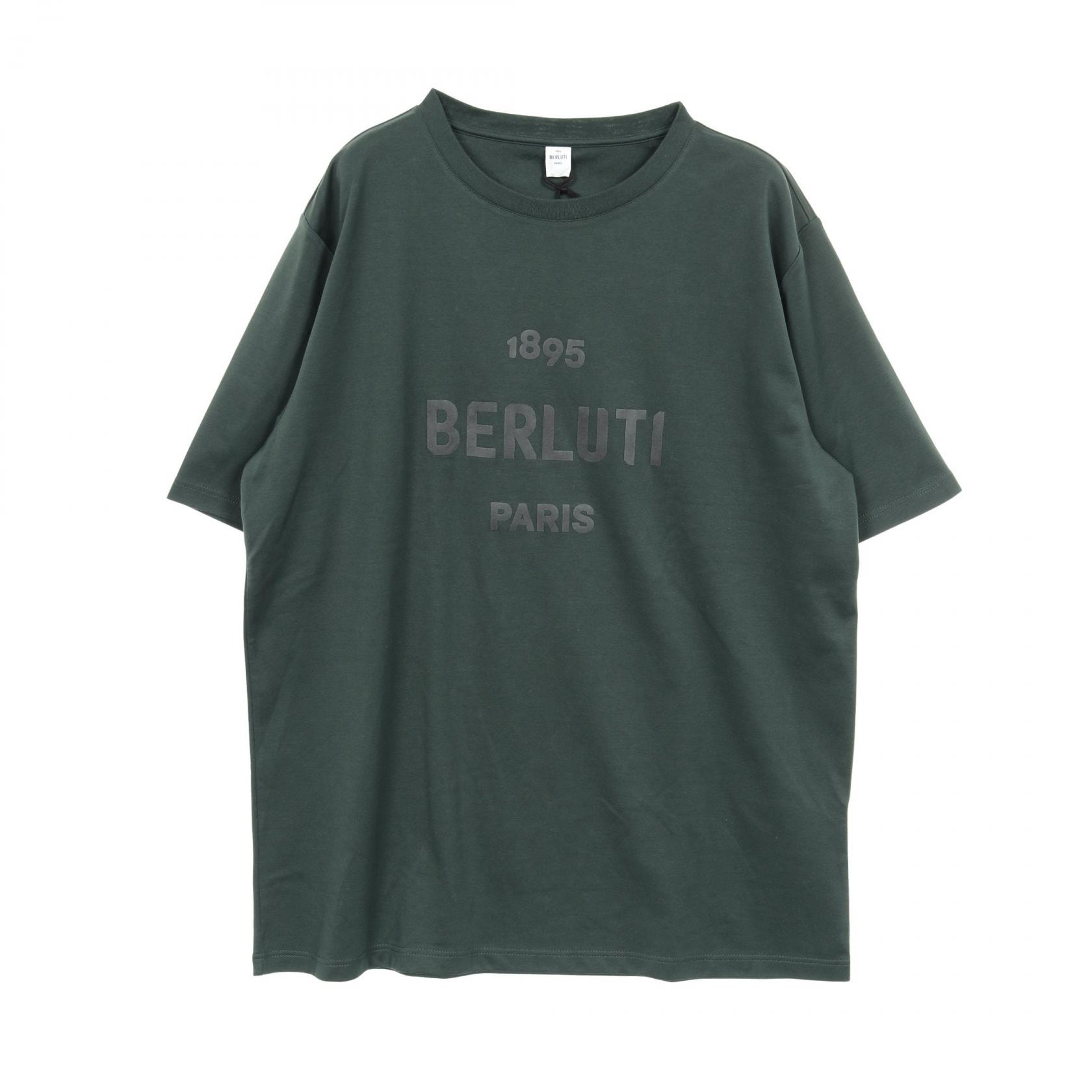 ベルルッティ Berluti カットソー 衣料品 トップス コットン メンズ グリーン系 【中古】
