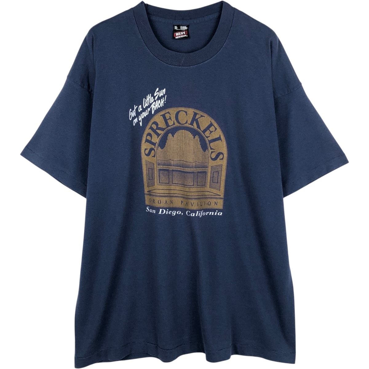 古着 90年代 フルーツオブザルーム FRUIT OF THE LOOM プリントTシャツ USA製 メンズXL相当 ヴィンテージ/eaa649544