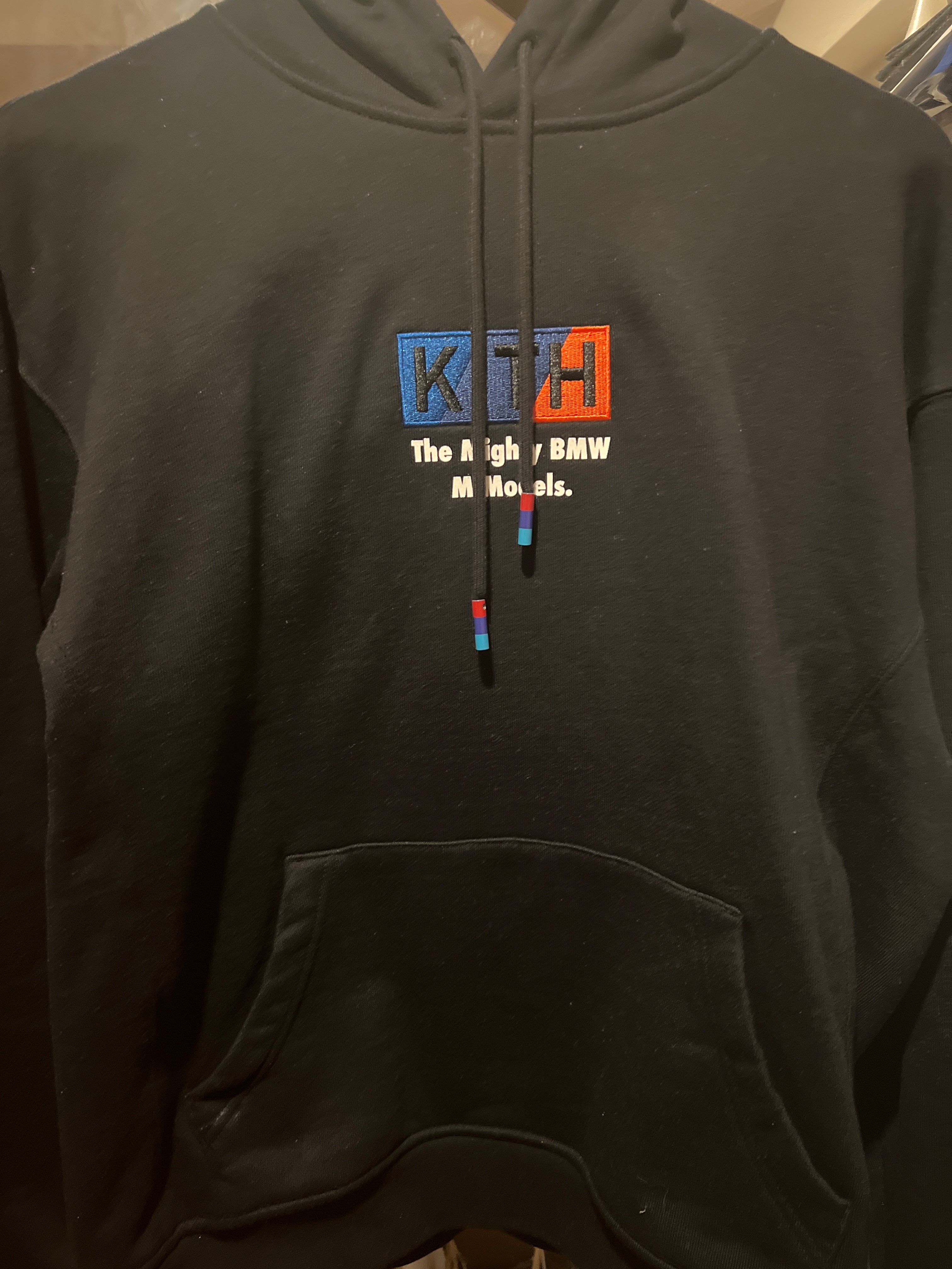 KITH BMW M Sport Logo Hoodie "Black"