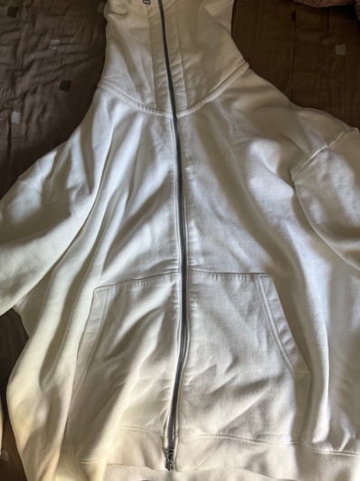 Travis Scott x Nike Jordan Fullzip Hoodie "White"