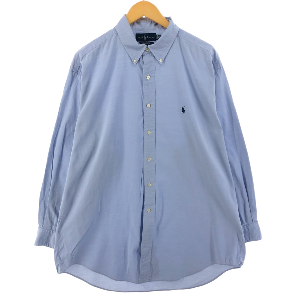 古着 ラルフローレン Ralph Lauren YARMOUTH 長袖 ボタンダウンシャツ メンズXL相当/eaa525605