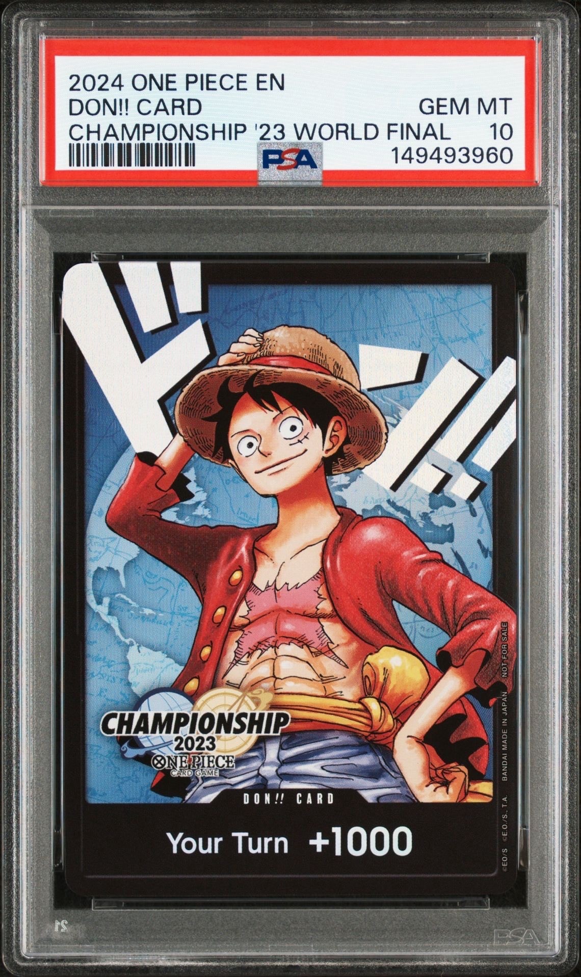 モンキー・D・ルフィ L [EB02-010]【英語版】(プロモーションカード