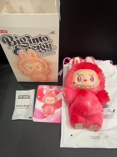 POP MART THE MONSTERS (LABUBU) Big into Energy Series Plush Pendant LOVE