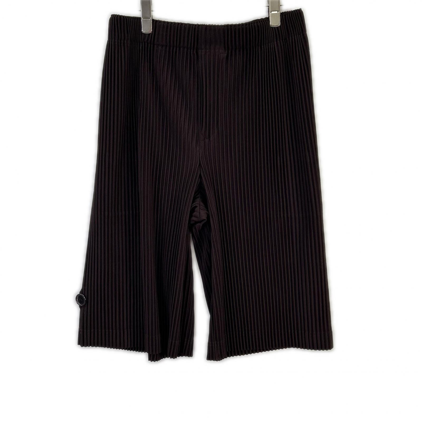 オムプリッセ イッセイミヤケ エッグプラントブラック HP61JF212 WEAR OR WRAP 2