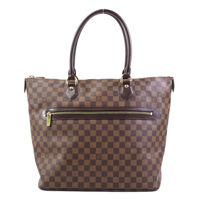 ルイ ヴィトン LOUIS VUITTON ショルダーバッグ ダミエ サレヤGM ダミエキャンバス エベヌ ユニセックス N51181【中古】 90081g