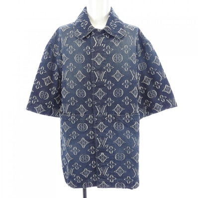 ルイヴィトン LOUIS VUITTON モノグラムショートスリーブシャンブレーシャツ HPS73WARS S/Sシャツ