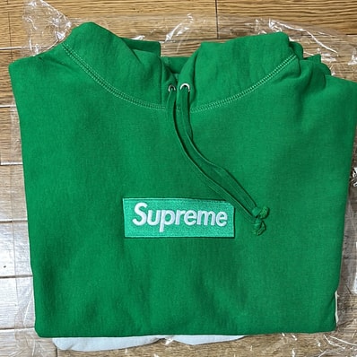 Supreme Box Logo Hooded Sweatshirt "Green" (24FW)