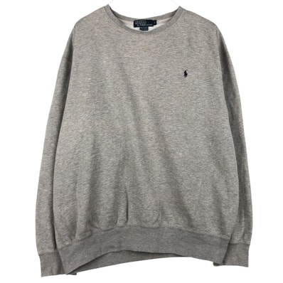 古着 ラルフローレン Ralph Lauren POLO by Ralph Lauren ワンポイントロゴスウェットシャツ トレーナー メンズL相当/eaa605183