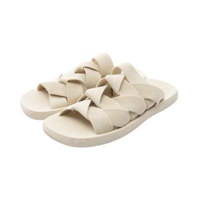 ボッテガヴェネタ BOTTEGA VENETA INTRECCIATO STARFISH サンダル 靴 ファブリック / ラバー メンズ ベージュ系 651402 【中古】