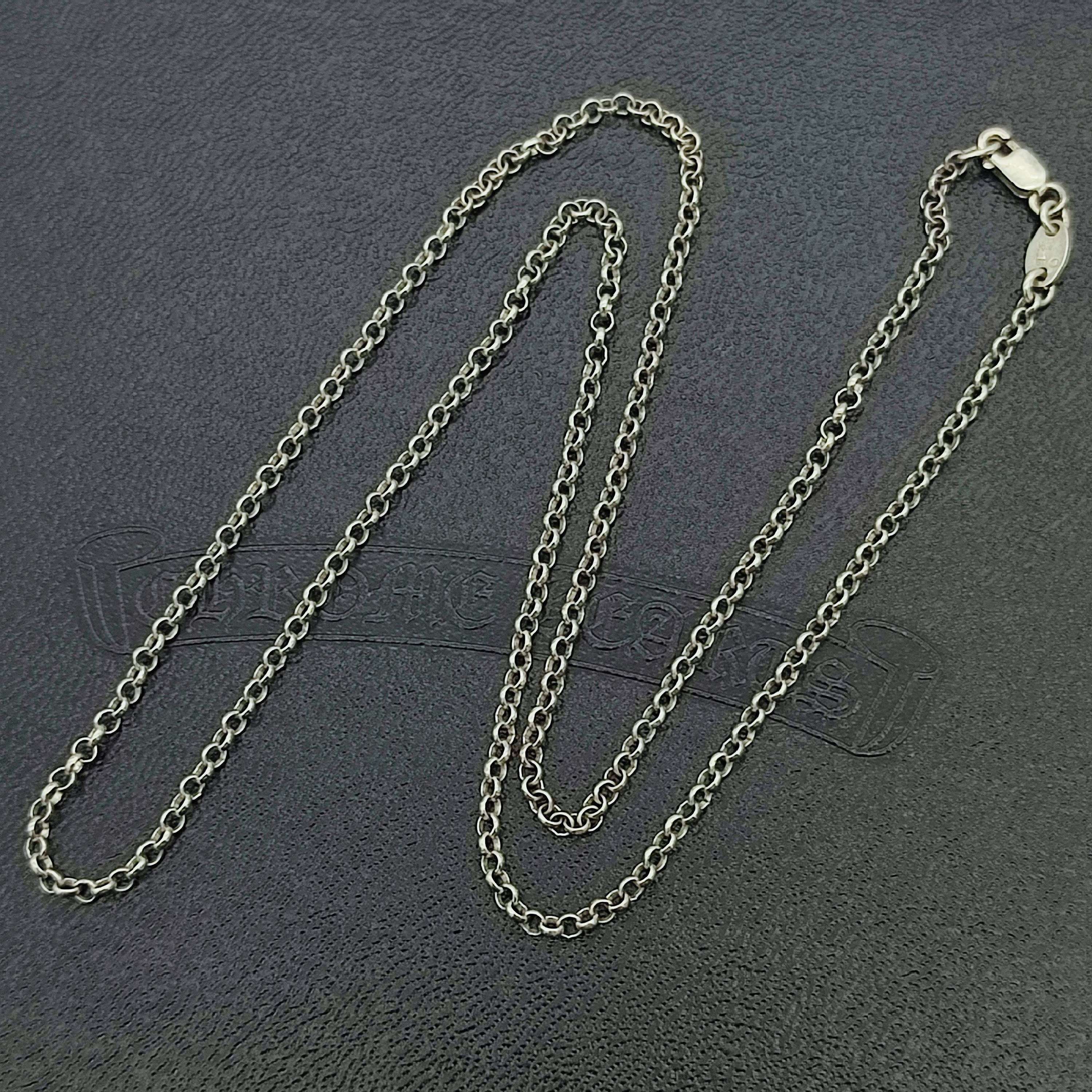 Chrome Hearts Neck Chain Roll 50cm (20inch) "Silver"